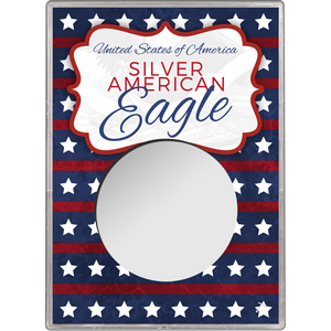Patriotic Stars & Stripes SAE Gift Holder - Product Packaging [Add $4.00]